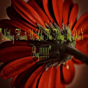 “Nothing Haunts Us Like The Things We Didn’t Buy!”👠👖🥿🌱🩴👟👛👡👙👚👕👒